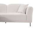 Elegant Argyle 2 Seater Sofa in soft boucle fabric