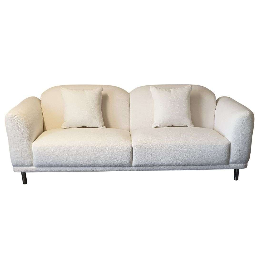 Argyle 2 Seater Boucle Fabric Sofa Argyle 2 Seater Sofa in soft boucle fabric with cushions