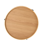 Top view of Giorgio Coffee Table with oak veneer