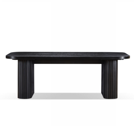 Sleek black Melba coffee table with modern design