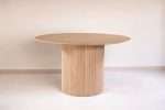 Miami dining table in natural wood finish