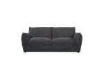 Modo 1975 2 seater sofa in black and grey melange fabric