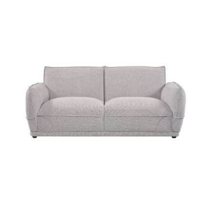Modo 1975 2 seater sofa in grey melange fabric, modern design