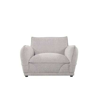 Modo 1975 Arm Chair upholstered in Grey Melange fabric