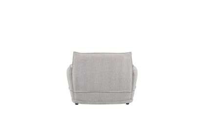 Back view of Modo 1975 Arm Chair in Grey Melange fabric