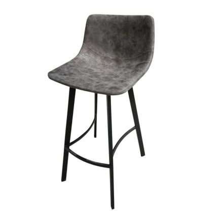 Nova bar stool with 65cm seat, sleek modern design