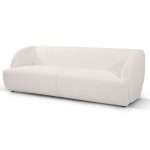Orkney 2 Seater Sofa upholstered in white boucle fabric