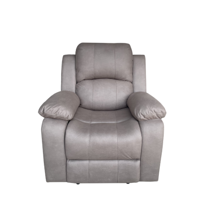 Valor 1 Seater Manual Recliner in Truffle II fabric