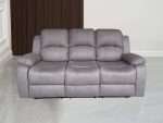 Valor 3 Seater Manual Recliner Truffle II in living room