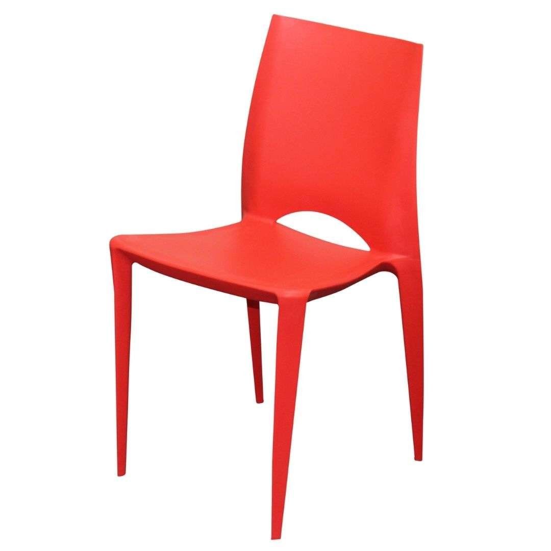 Venice Outdoor Chair in Vibrant Red Vibrant red Venice outdoor chair for stylish seating