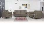 Winston 2 Seater Sofa in Classic Stone 100% Leather